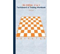Theo Von Taane 3D Chess 2 in 1 Tacticboard and Training Book (Tascabile)