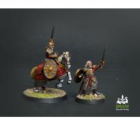 Théoden Re di Rohan - Battaglia per la terra di mezzo COMMISSIONE dipinto