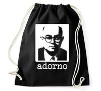 Theodor W Adorno Borsa Da Sport Jutebeutel Rucksack Filosofia