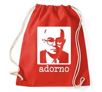 Theodor W Adorno Borsa Da Sport Jutebeutel Rucksack Filosofia