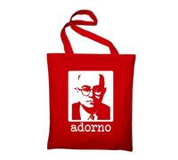 Theodor W Adorno Borsa Di Tela In Cotone Filosofo