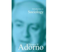 Theodor W. Adorno Introduction to Sociology (Tascabile)