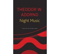 Theodor W Adorno Night Music (Tascabile) German List