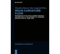 Theodora Bourni Mean Curvature Flow (Copertina rigida)