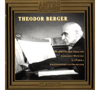 THEODORE BERGER Symphonic Triglyph / Cto Manuale / la Parole (CD)