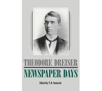 Theodore Dreiser Newspaper Days (Copertina rigida)