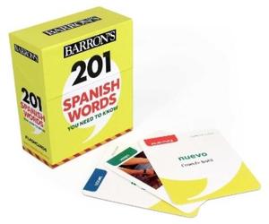 Theodore Kendris 201 Spanish Words You Need to Know Flashcards (Cards)