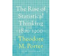 Theodore M. Porter The Rise of Statistical Thinking, 1820-1900 (Tascabile)