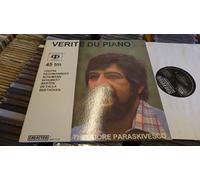 THEODORE PARASKIVESCO - SARASTRO AUDIOPHILE FRENCH 12"LP 45 RPM VERITE DU PIANO PARASKIVESCO vinyl version , not cd!!!