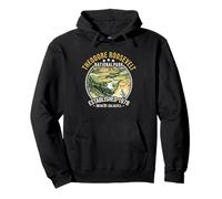 Theodore Roosevelt National Park | North Dakota Felpa con Cappuccio