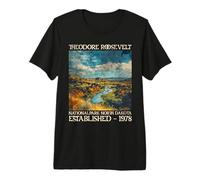 Theodore Roosevelt National Park | North Dakota Maglietta Premium