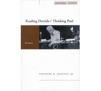 Theodore W. Jennings Reading Derrida / Thinking Paul (Copertina rigida)