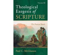 Theological Exegesis of Scripture: Volume III: The Poetical Books