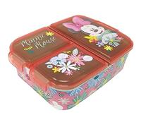 Theonoi, contenitore per il pranzo per bambini, a scelta: Frozen, PJ Masks, Spiderman, Avengers, Mickey, Paw Patrol, in plastica senza BPA, Minnie Mouse