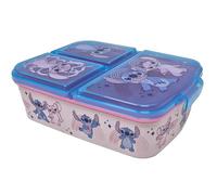 Theonoi Contenitore per il pranzo per bambini, diversi motivi a scelta, in plastica, senza BPA (Lilo and Stitch)