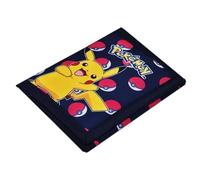Theonoi Pokémon - Portafoglio per bambini con design di Pikachu e Poké Ball, con scomparto per monete e chiusura a, per bambine e bambini