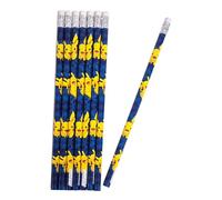 Theonoi Pokémon Set di cancelleria per bambini, 8 pezzi, bomboniere per compleanno per bambini, da riempire con il sacchetto di scuola (Pokemon Pikachu)