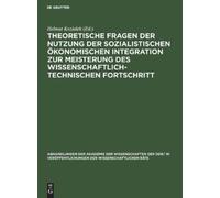 Theoretische Fragen Der Nutzung Der Sozialistischen Ökonomisc (Copertina rigida)