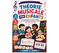 THÉORIE MUSICALE POUR ENFANTS: Lecture de notes, rythme, gammes, accords, formation auditive et leçons ludiques pour débutants