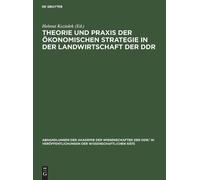 Theorie Und PRAXIS Der Ökonomischen Strategie in Der Landwirt (Copertina rigida)