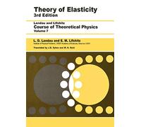 Theory of Elasticity: Volume 7