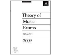 Theory of Music Exams, Grade 1, 2009 (Theory of Music Exam papers (ABRSM)) by ABRSM (2010) Sheet music