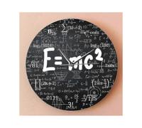 Theory of Relativity Math Formula Wall Clock Scientist Physics Teacher Gift School Classroom Decor