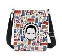 Theory TV Show Crossbody Bag You're In My Spot Regali Atom Gifts Don't You Think If I Were Wrong I'd Konw It Borsa a tracolla, Non pensi Uk3, 111