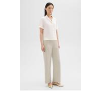 Theory Wide-leg Pull-on Pant In Admiral Crepe Pumice Taglia: 50 | Pantaloni a zampa di elefante Outlet | Donna |