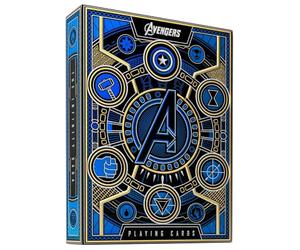 theory11 Avengers Blue Edition Premium carte da gioco - Marvel Studios' The Infinity Saga Deck