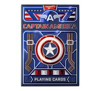 theory11 Carte da gioco Capitan America, carte premium, indice standard di dimensioni poker, carte di lusso