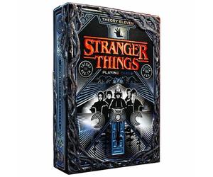 theory11 Carte da gioco Stranger Things Hive Mind Special Edition - Scatola in lamina olografica, dettaglio vite in rilievo, mistero nascosto all'interno | Mazzo da collezione Netflix premium