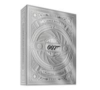 theory11 James Bond Silver Edition Carte da gioco, 007 carte da gioco, indice standard dimensioni poker