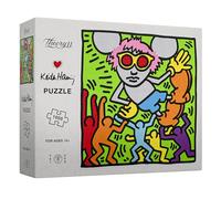 theory11 Keith Haring, puzzle da 1000 pezzi, prodotto con licenza ufficiale e oggetti da collezione, vestibilità di precisione e qualità premium, puzzle intermedio