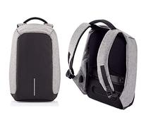 Theoutletablet® Zaino portatile con porta di carica esterna Usb / Zaino leggero anti-pioggia per scuole/affari/viaggi, ecc. colore grigio
