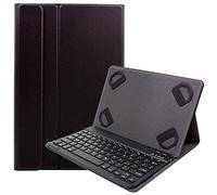Theoutlettablet® Custodia con tastiera Bluetooth estraibile compatibile con tablet Cubot Tab 10 10,1" colore nero