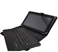 Theoutlettablet® Custodia con tastiera Bluetooth rimovibile compatibile con Tablet ZTE Blade X10 Pro 10.1" Colore Nero