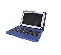 theoutlettablet® Custodia per tastiera estraibile spagnolo Lettera Ñ Type-C Compatibile Tablet Huawei MatePad 12 X/Pro 12.2 / Air/SE 11/11.5 S/Pro 11 2024/11.5 2023 / MatePad 11 Colore Blu