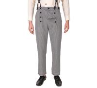 ThePirateDressing pantaloni vittoriani steampunk da uomo pantaloni bianchi a ...