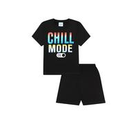 thepyjamafactory Chill Mode Pigiama Corto in Cotone da per Ragazzi (14-15 Anni)