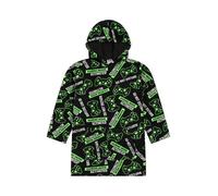 ThePyjamaFactory Felpa con cappuccio in pile con scritta "Do Not Disturb - Gaming Mode Activated Fully lined Luxury Gaming Fleece Hoody for Kids Black, Nero , One Size