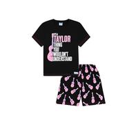 thepyjamafactory It's a Taylor Thing, You Wouldn't Understand Nero Rosa Ragazze Corto Cotone Pigiama Pjs per Bambini (15-16 Anni)