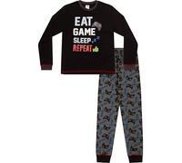 thepyjamafactory Ragazzi Eat Game Sleep Controller Lungo Cotone Pigiama (15-16 Anni)