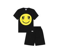thepyjamafactory Ragazzi Happy Face Cuffie Corto Cotone Pigiama (15-16 Anni)