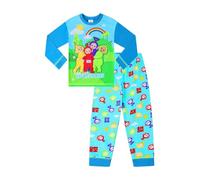 ThePyjamaFactory Teletubbies - Pigiama lungo Tinky-Winky, Dipsy, Laa Laa e Po, 18-24 mesi, colore: blu
