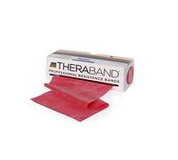 Thera-Band, Fascia elastica per esercizi, Medio/Rosso, 5,50 m