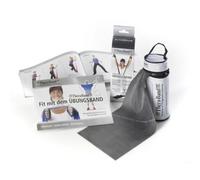 Thera-Band Fascia per esercizi in sacchetto con chiusura lampo, 2,5 m, Nero (spez. stark/schwarz), 2,50 m