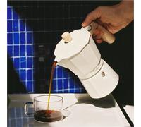 THERA MOKA RETRO - Caffettiera Italiana Bianco Panna