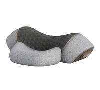 Thera Pillow Massage Neck Hump, Thera Pillow Traction Massager, Fisiorest 3-in-1 Neck MassagerPillow, Memory FoamPillows for Sleep Aid (Grey)