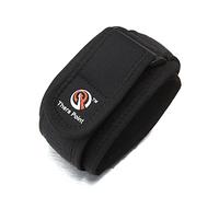 Thera Point Tutore per gomito del tennista con punto di digitopressione per tendinite, sollievo per uomini e donne con gomito del golfista, comoda manica per il trattamento del gomito del golf